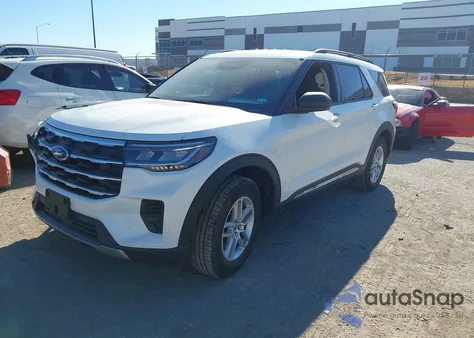 2025 Ford Explorer Active from USA, damaged, VIN 1FMUK7DH9SGC01602